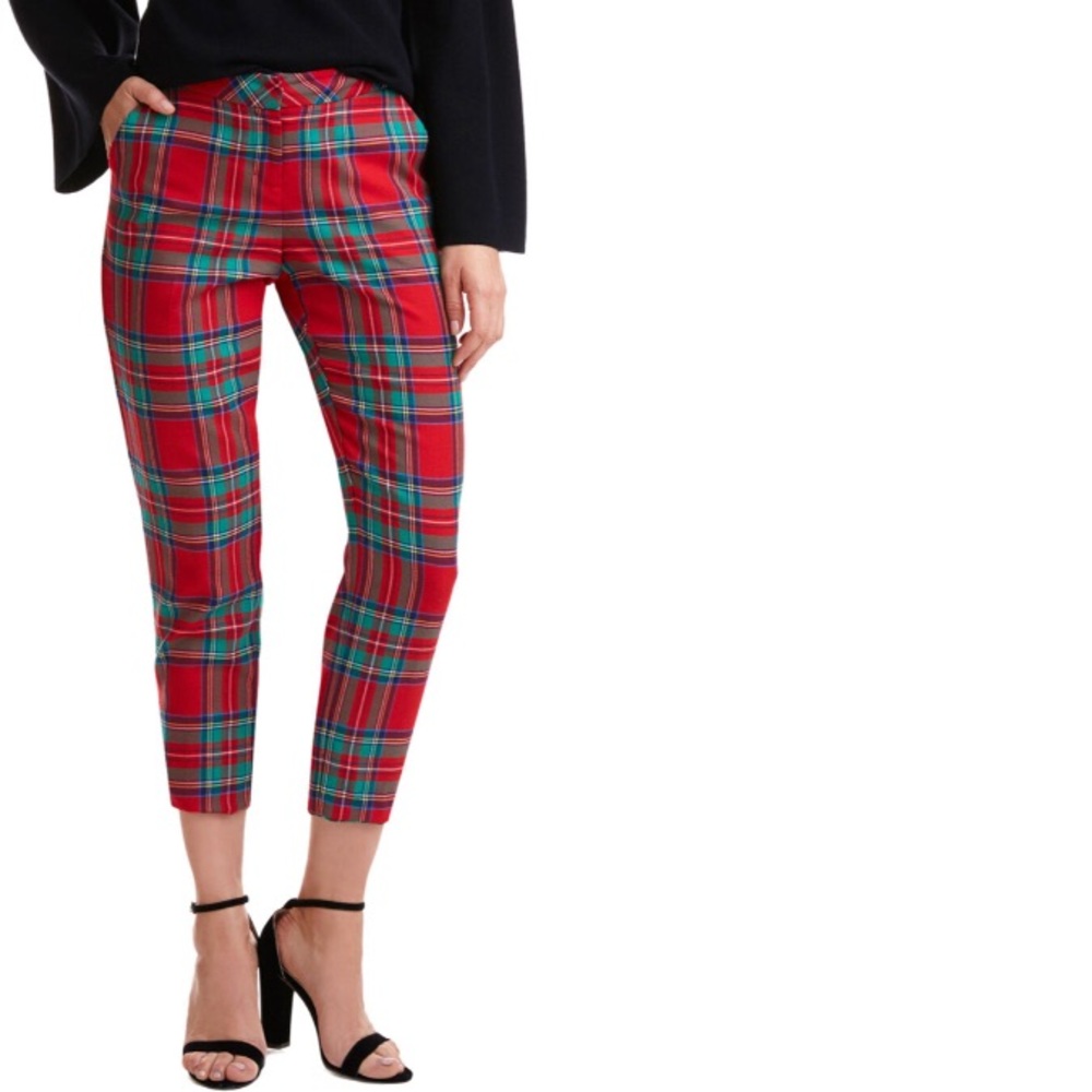 NWT Vineyard Vines Plaid Cocktail Pants Size 8